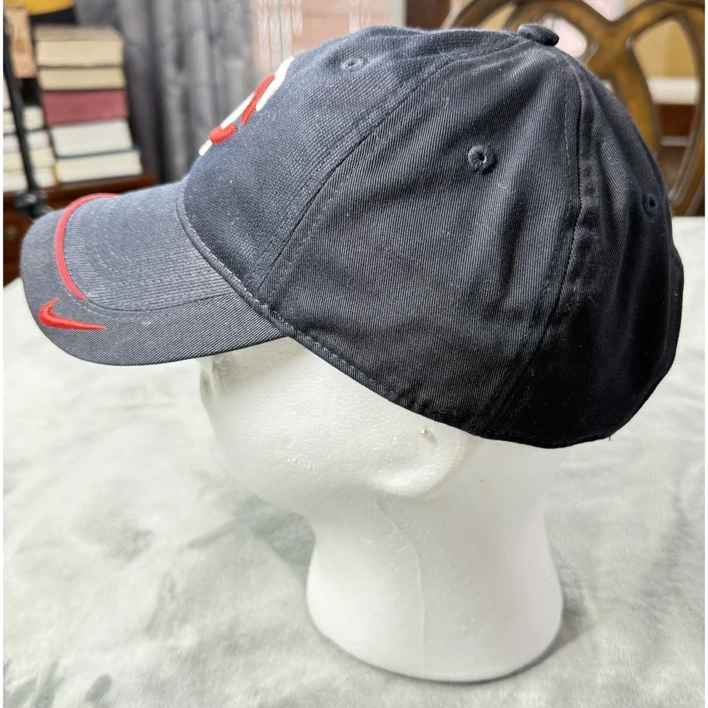 Minnesota Twins Hat Cap Strap Back Mens One Size Navy MLB Baseball‎ Nike TC Logo